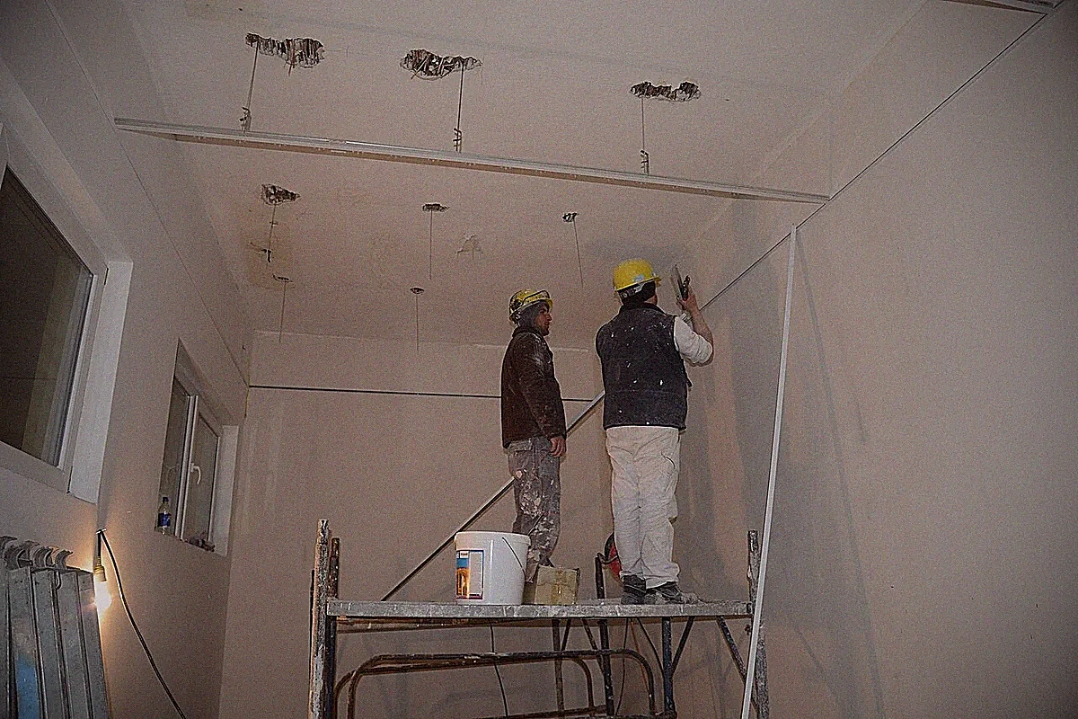 Isolation des combles Saintes — photo installation