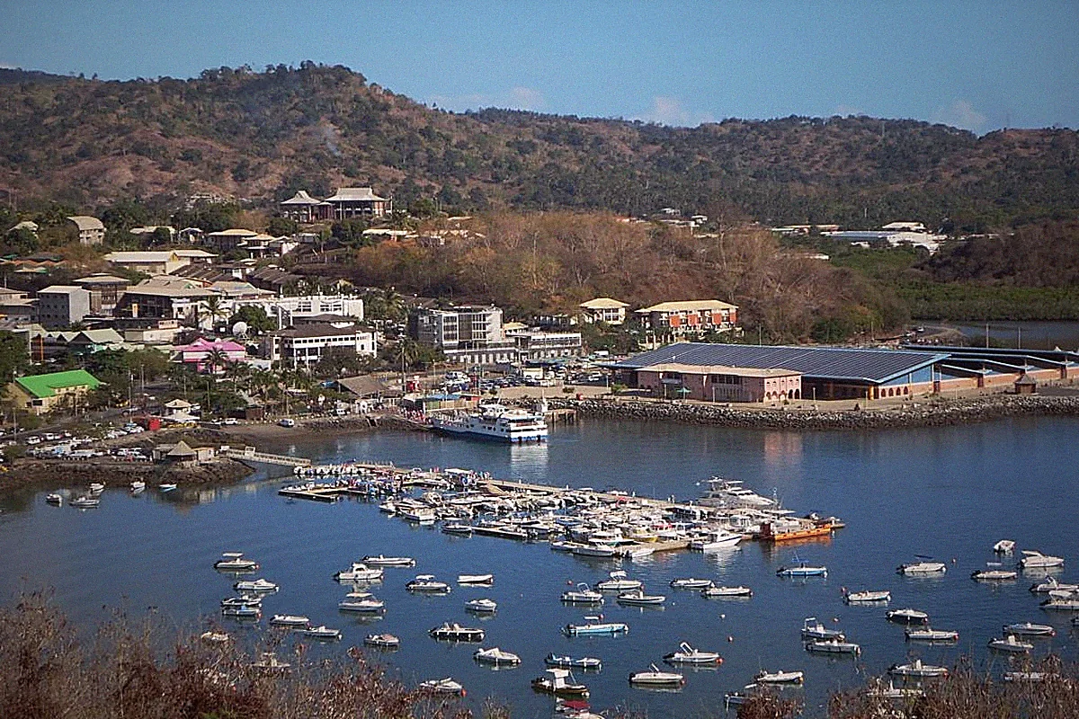 Mamoudzou — vue de la ville