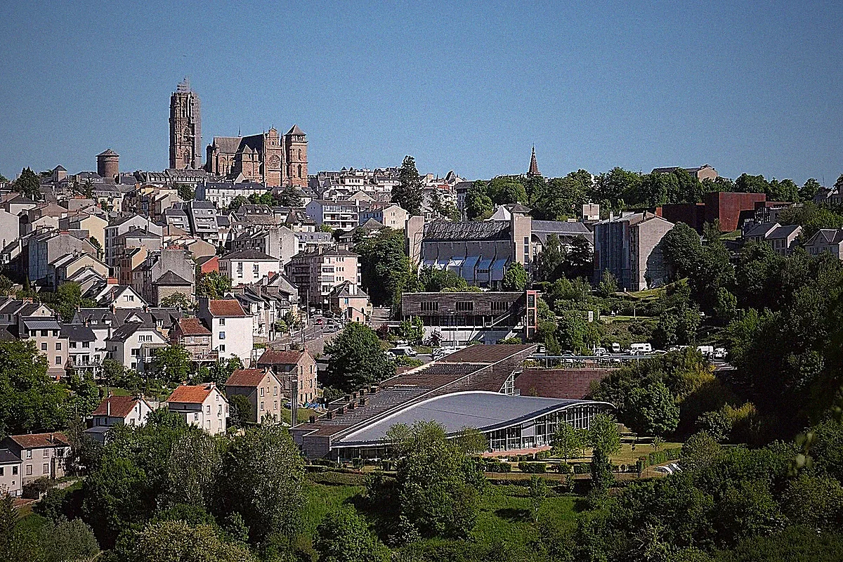 Rodez — vue de la ville