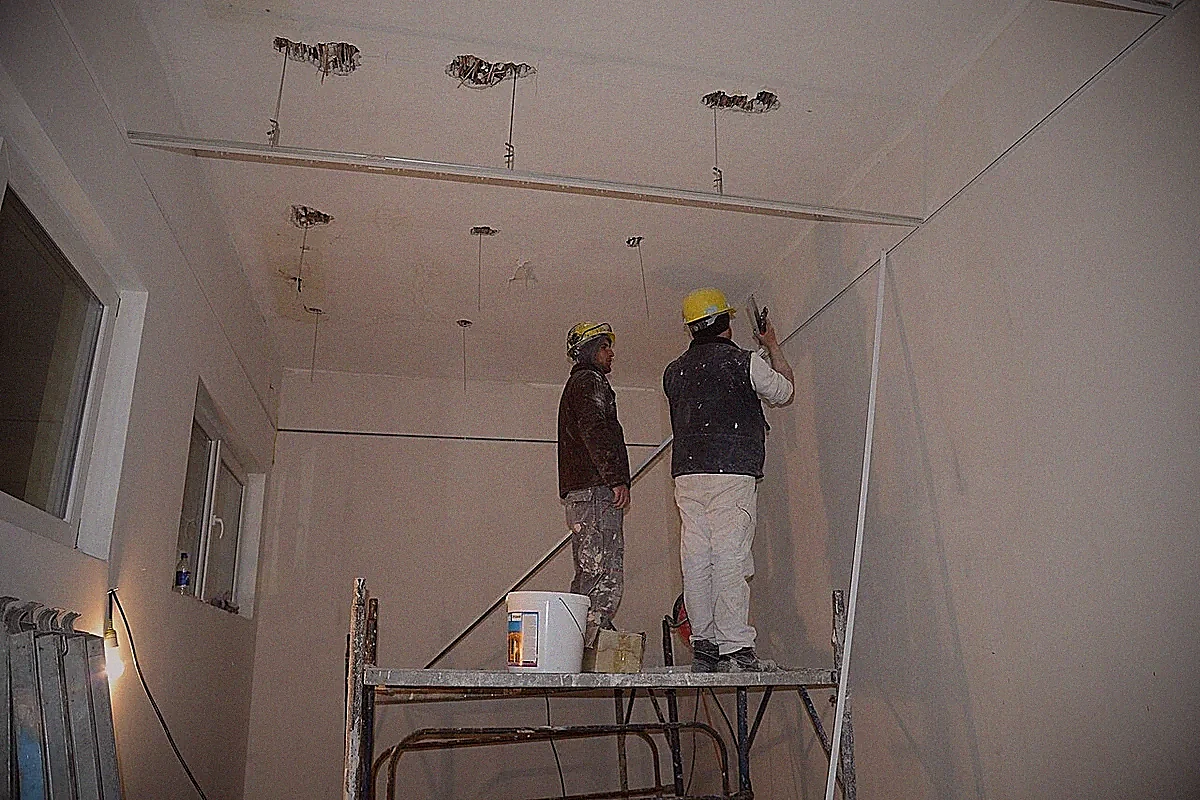 Isolation des combles Denain — photo installation